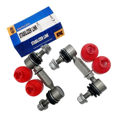2 Pcs 3.74-4.43' 95-115mm M10 Modified Adjustable Stabilizer Sway Bar Link - size: Rear-3.74-4.43Inch-M10