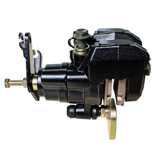 Rear Brake Caliper with Parking Brake & Pads Assembly Compatible with Suzuki ATV Quadracer 450 LTR450 2006-2009 Quadsport LTZ400 2003-2013 OEM # 69100-33H00-999 69100-45G00-999