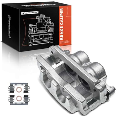 A-Premium Front Left Driver Disc Brake Caliper with Bracket - style: Front Driver Side