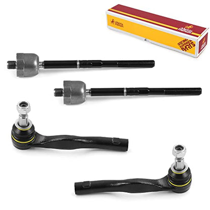 Metrix Premium Chassis Parts Inner & Outer Tie Rod End Kit Fits E400 AWD - size: 98102MT