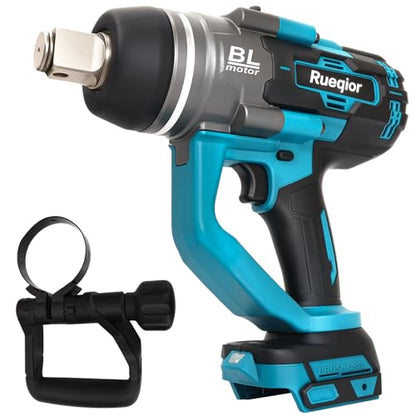 Cordless Impact Wrench 1" Compatible with Makita 18V Battery - color: Blue 3000n 1in