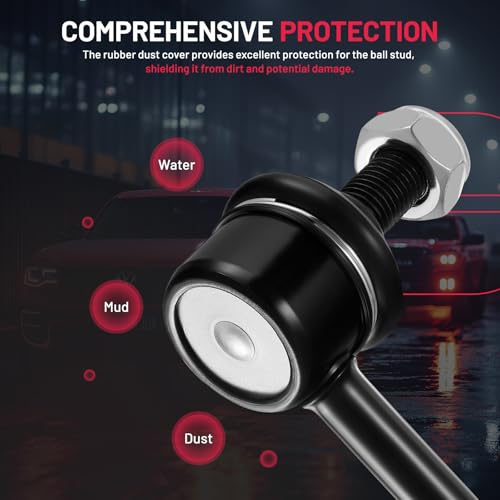 BDFHYK 2Pcs Front Sway Bar Links Stabilizer Bar Links Compatible with Buick Enclave 2008-2017, Compatible with Chevrolet Traverse 2009-2017, Compatible with GMC Acadia 2007-2006, Replaces K750155