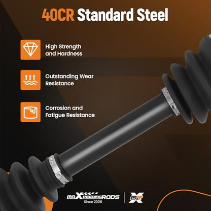 maXpeedingrods Front Right CV Axle Shaft for Ford Escape Sport Utility - size: Front Passenger Side