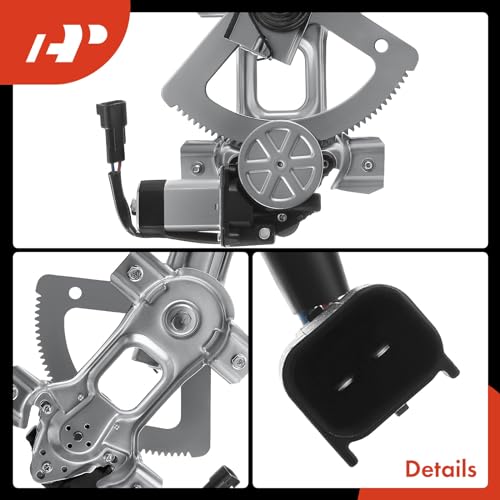 A-Premium Front Passenger Side Power Window Regulator with Motor (2-Pin) - style: Front Passenger