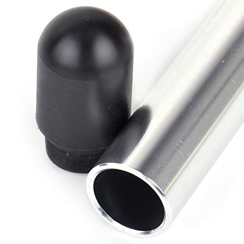 Replacement of 2pcs Replacement Handlebars Clip-on 7/8" Fork Tube 22mm Handle Bars Motorcycle (Silver) - color: Silver