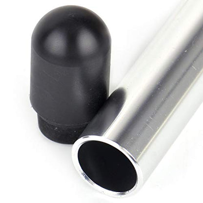 Replacement of 2pcs Replacement Handlebars Clip-on 7/8" Fork Tube 22mm Handle Bars Motorcycle (Silver) - color: Silver