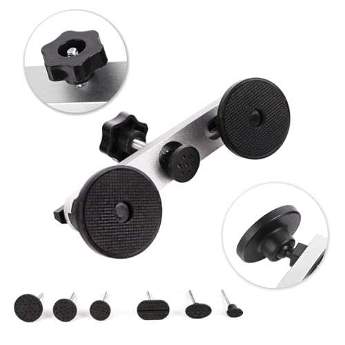 LadyRosian Paintless Dent Repair Kits Dent Puller Bridge Dent Removal Tools for Auto Car Body Motorcycle Refrigerator Washing Machine Minor Dent Repair