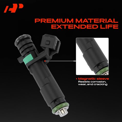 A-Premium Set of 4 Fuel Injectors Compatible with Chevrolet