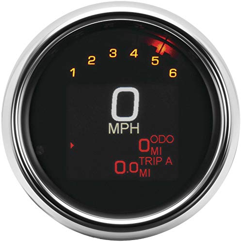 Dakota Digital MLX-3000 MLX Series Gauge Speedometer/Tachometer - 3-3/8in.