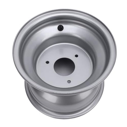 8 Inch ATV Wheel Rim, Premium Aluminum Alloy, Off Road, 3 Lugs Design, 78mm Hole Distance, for ATVs and Go Karts - size: Three Hole (Hole Spacing: 78mm / 3.07in)