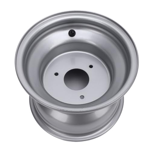 8 Inch ATV Wheel Rim, Premium Aluminum Alloy, Off Road, 3 Lugs Design, 78mm Hole Distance, for ATVs and Go Karts - size: Three Hole (Hole Spacing: 78mm / 3.07in)
