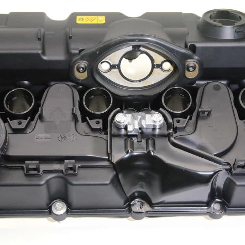 Replace 11127552281 Engine Valve Cover - Compatible with BMW Vehicles - 2.5L, 3.0L - 125i, 128i, 130i, 323i, 328i, 525i, 528i, 530i, X3, X5, Z4 - E60 E70 E82 E83 E84 E89 E90 E92