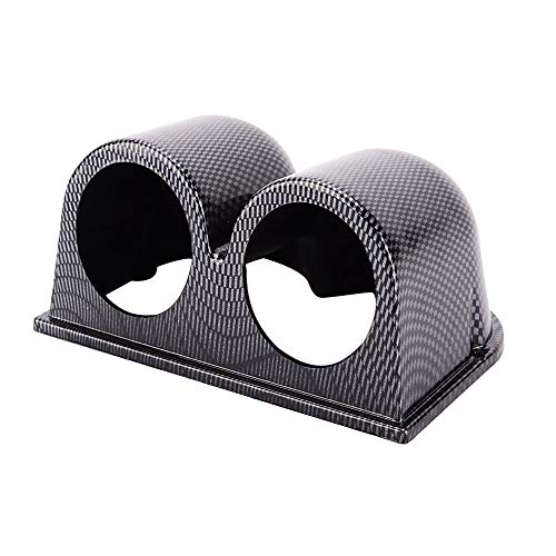 ETOPARS Black 2" 52mm Dual Hole Dash Dashboard Car Gauge Pod Mount Holder