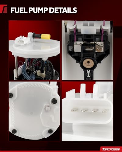 Torchbeam Electric Fuel Pump Module Assembly with Sending Unit Compatible with Durango 2011-2020 3.6L 5.7L, Grand Cherokee 2011-2020 3.0L 3.6L 5.7L, Gas, Left Side, Replace for FG0855 SP7108M SP7053M