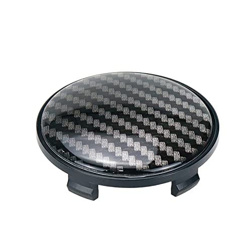 Modengzhe 4PCS Wheel Center Caps, 68mm Wheel Rim Hub Center Covers - color: Black, size: Outer 68 mm, Inner 67 mm