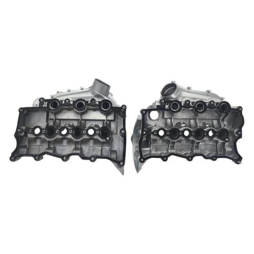 LR019606, LR029145 Pair Aluminum Replacement Valve Cover for Land Rover Discovery Range Rover 3.0 V6 306DT, Replaces LR055000, LR057379 - color: Range Rover 2016-2021