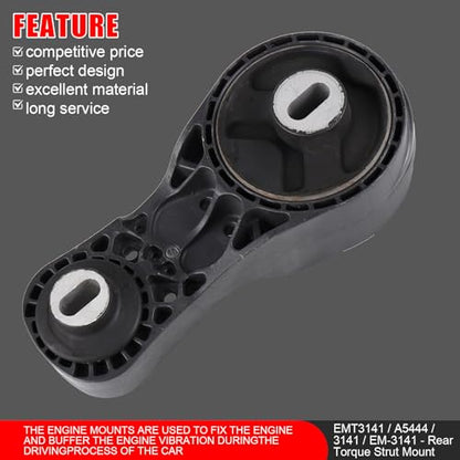 4Pcs Engine Motor Transmission Mount Fit for 2009-2017 Chevrolet Traverse - size: 2009-2017 for Chevrolet Traverse V6 3.6L