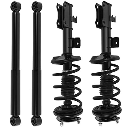 Front & Rear Complete Struts Shocks Assembly w/Coil Spring Fit for Suzuki for Grand Vitara 2006-2013