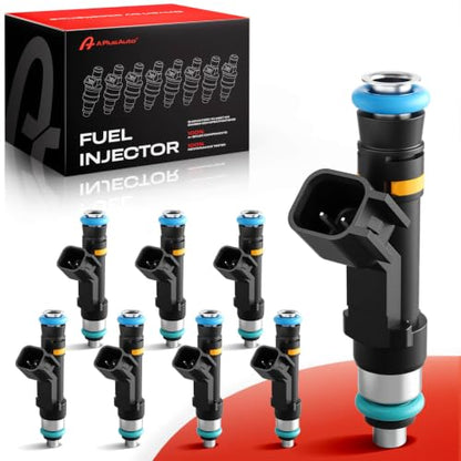 Upgraded Fuel Injectors Set of 8, Compatible with Ford Lincoln