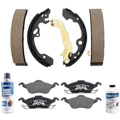 Detroit Axle - Brake Kit for 2000 2001 2002 2003 2004 Ford Focus - size: 6P1100107V1/Kit
