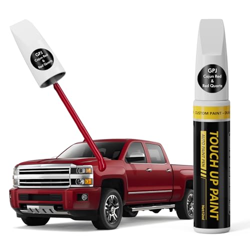 (Cajun Red/Red Quartz (GPJ) Car Touch Up Paint for GMC - color: Cajun Red/Red Quartz (GPJ) for 2025 Sierra/2024 Sierra/2023 Sierra/2025 Sierra EV/2025 YUKON & YUKON XL/2024 YUKON & YUKON XL/2026 HUMMER EV PICKUP/2025 HUMMER EV PICKUP/2024 HUMMER EV PICKUP