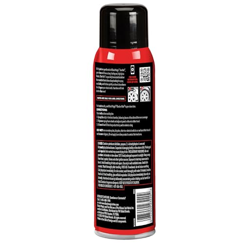Black Magic BC23220 Tire Wet Spray, 14.5 Oz. - Weather and Rinse-Resistant Formula That Leaves Tires Looking Wet, Black and Glossy With Just One Spray - size: 14.5 Fl Oz (Pack of 1), style: High Gloss Shine