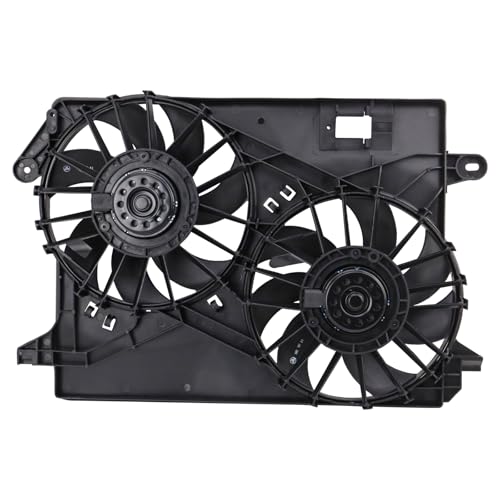 TRQ Dual Radiator & Condenser Fan Assembly - style: RFA76771