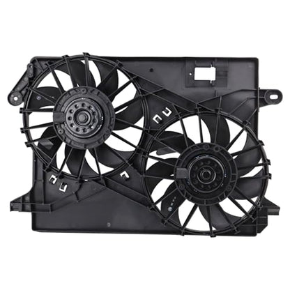 TRQ Dual Radiator & Condenser Fan Assembly - style: RFA76771