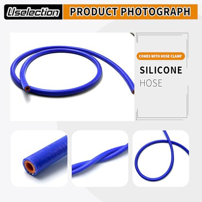 5/16" ID-20Ft(ID 8mm) Heater Hose Enhanced Double Reinforcement - color: Blue, size: 5/16" ID-20Ft(ID 8mm)