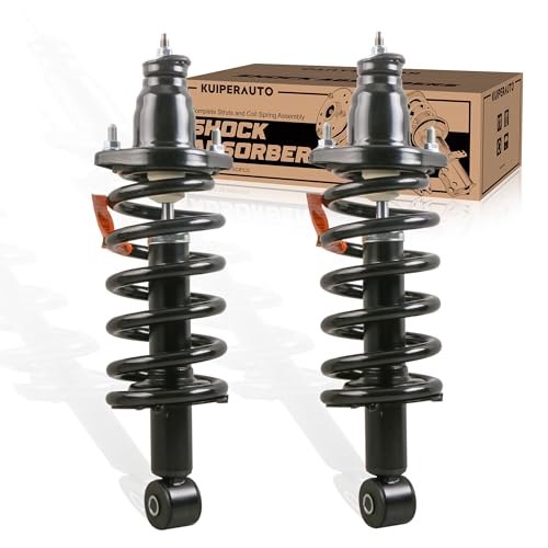 KUIPERAUTO Pair Complete Rear Struts Spring Assembly Compatible for 2002 2003 2004 2005 2006 Honda CR-V 171380R 171380L - size: 2x Rear Struts, style: 2002-2006