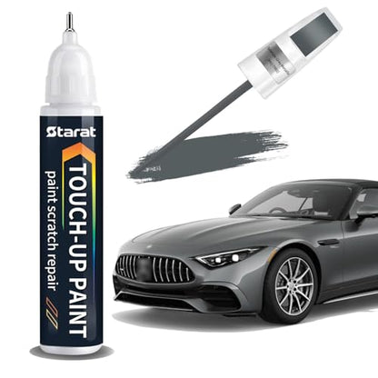 Selenite Gray Metallic(992/7992) Touch Up Paint Pen for Mercedes Benz - color: Selenite Gray Metallic (992/7992)