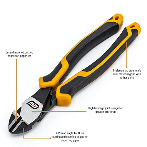 GEARWRENCH 4 Piece PITBULL Dual Material Mixed Plier Set - 82203C - size: 4 Piece, style: Mixed Set