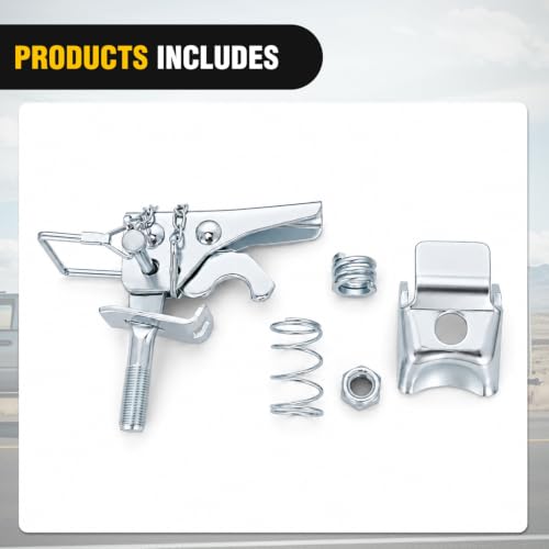 Nilight 2" Trailer Coupler Repair Kit with Chain 5000 lb Capacity - color: 2"/5000LBS