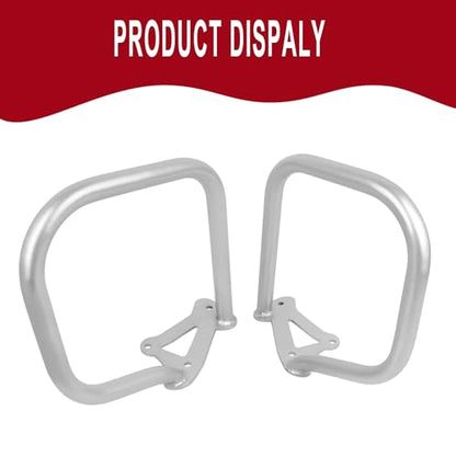 Worldmotop for K1600GT K1600GTL Saddlebag Guard Crash Bars Engine Guard Protector Compatible with BMW K1600GT K1600GTL 2011-2022 Highway Bars Protector (Rear) - size: Rear