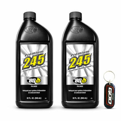 BG 245 Premium Diesel Fuel System Cleaner - 32 FL OZ (2) Key Chain