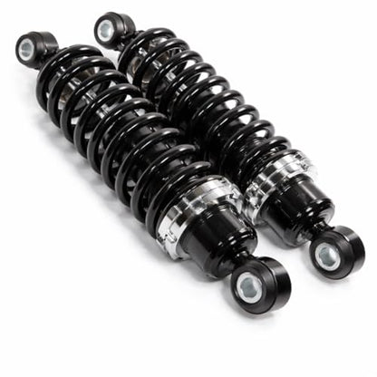 Rear Street Rod Coil Over Shock SET Black Coated Springs (Spring Rate:200) - size: Spring Rate:200