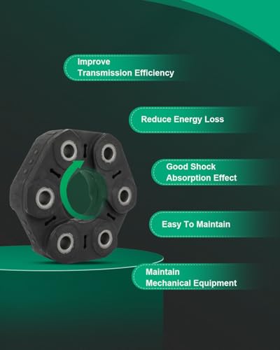 SCITOO 935-118 Front Drive Shaft Coupler Flex Joint Propshaft Coupling RWD - size: Outer Diameter: 132 mm, 7522027