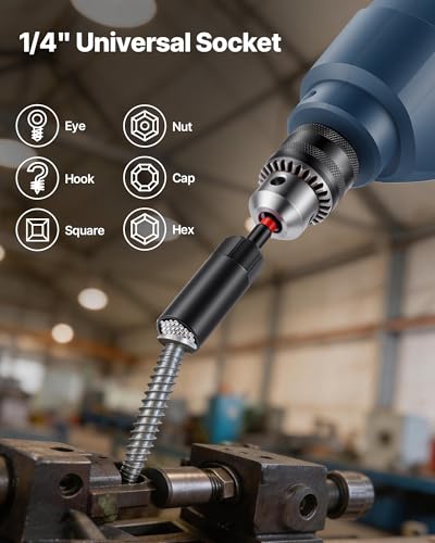 VEVOR 80-Piece Premium Magnetic Impact Nut Driver Set, Metric & SAE Sizes - size: 80 pcs