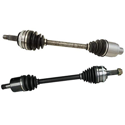 TRQ Front Driver and Passenger Side CV Axle Assembly Set 2 Piece - style: CSA78350