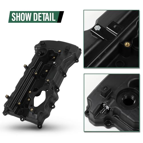 LQI Engine Valve Cover w/Gasket, Black 224102G710 - size: Fit Tucson 2014-2015/Kia Optima 2011-2016