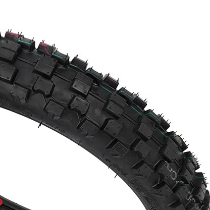 60/100-14 2.50-14 Front Dirt Bike Tire and Tube Set - size: 60/100-14