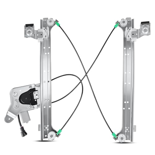 YHTAUTO Rear Driver Side Power Window Regulator w/Motor for Chevy, GMC - size: Rear Driver Side