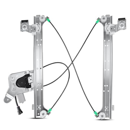 YHTAUTO Rear Driver Side Power Window Regulator w/Motor for Chevy, GMC - size: Rear Driver Side