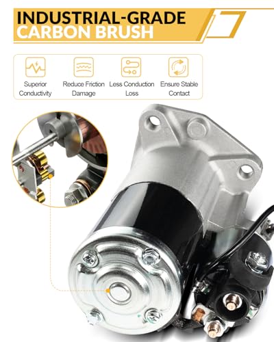 AATEE 19061N Starter for:-Nissan Rogue 2008-2013, Rogue Select 2014-2015 - style: 23300-ET80A