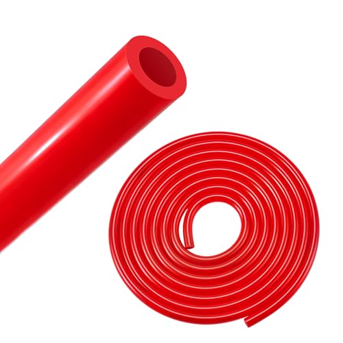 EVIL ENERGY 3/8 Silicone Vacuum Tubing Hose Line 10FT 130PSI Max Pressure Red (10mm ID) - color: Red, size: 3/8 10FT