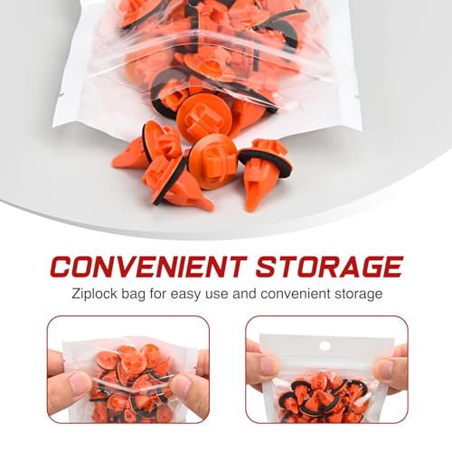 Nilight 181PCS Car Bumper Retainer Clips with Fastener Remover for Lexus Toyota 4Runner Tacoma RAV4 Scion 75495-35010 75397-35010 90189-06065 90189-06013 90189-06028 90467-07201，2 Years Warranty - color: 180Pcs+1tool