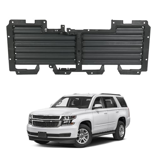 Active Grille Shutter Compatible with 2015-2020 Chevrolet Suburban Tahoe - size: w Motor