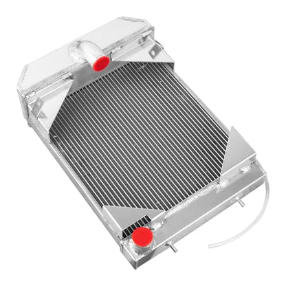 3 Row Aluminum Radiator for Case International Tractors VA VAC VAI VAO VAH VTA2688, Full Performance Aluminium Radiators, Automotive Replacement Radiator