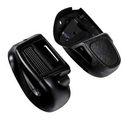 HR3 Black Denim Water-Cooled Vented Fairing Lowers Compatible with 2014-later Harley Water-Cooled Electra Glide Road Glide Ultra Tri Glide Ultra Ultra Limited (Replace for OEM) - color: Black Denim