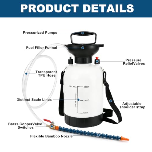 3L Transmission Fluid Pump, Gear Oil Pump, Oil Transfer Pump for ATF - size: Fluid Pump - 3L